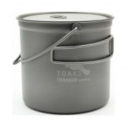 Котелок TOAKS Titanium 1100ml Pot with Bail Handle Котелок TOAKS Titanium 1100ml Pot with Bail Handle